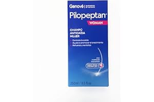 Pilopeptan Woman Champú | Anticaída Capilar Mujer | Cabello | Fortalece, Recupera el Volumen y la Densidad del Pelo | Proporciona Brillo, Suavidad e Hidratación | 250 ml