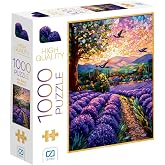 CA Games Purple Garden 1000 Pieces 2.2mm Thickness 48x68cm Professional Hobby Puzzle Puzzle Series