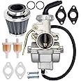 PZ20 Carburetor for Kazuma Baja 50cc 70cc 90cc 110cc 125cc TaoTao 110B NST SunL Chinese Quad 4 stroke ATV 4 wheeler Go kart Dirt Bike Honda CRF50F XL75 CRF80F XR50R│PZ20 Carb with Air Fuel Filter