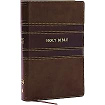 Buy Holy Bible: New King James Version, Brown, Leathersoft