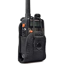 HYSHIKRA Étui Universel En Nylon Pour Talkie-Walkie Baofeng UV5R Quansheng Kenwood Motorola