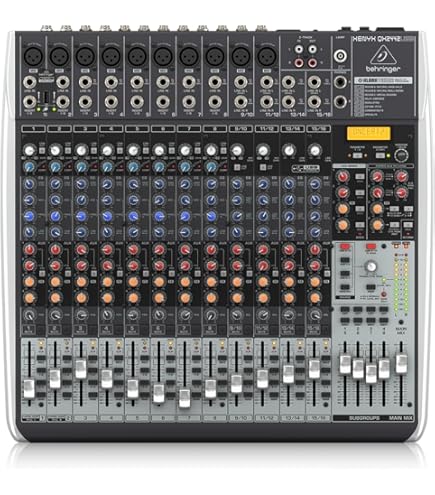 Behringer SX2442FX mezclador DJ - Mezclador para DJ (24 Bit, 50W