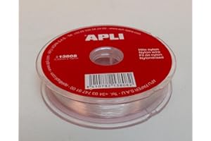 APLI 13808 - Bobina de cuerda de nylon - 0,35mm x 100 m