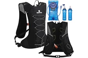 BBAIYULE® Hydration Backpack,Large Cycling Water Backpack with 2L Bladder for Men Women,Hydration Vest for Hiking Biking Climbing Trail Running,Big Running Vest Backpack