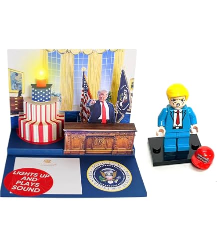 Biglietto Compleanno Umoristico Donald Trump - Cartoncino Premium 350g Con Busta - Divertente Per Lui, Amici, Colleghi - Idea Regalo #1866