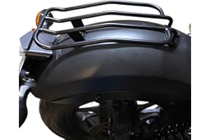 Lorababer Moto Arrière Solo Siège Bagages Support Étagère Rack Acier Standard Garde-Boue Arrière Support De Support pour Honda Rebel CMX 300500 CMX500 2017 2018 2019 2020 2021 2022 2023