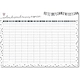 Calendrier Perpetuel Pour Noter Les Anniversaires Format Din Amazon Fr Fournitures De Bureau