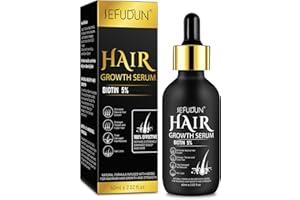 VALLEYLUX Mino 5% Sérum de croissance des cheveux, huile pousse cheveux pour hommes et femmes, Traitement de perte de cheveux, sérum de croissance des cheveux pour des cheveux plus forts et plus épais, 60ml