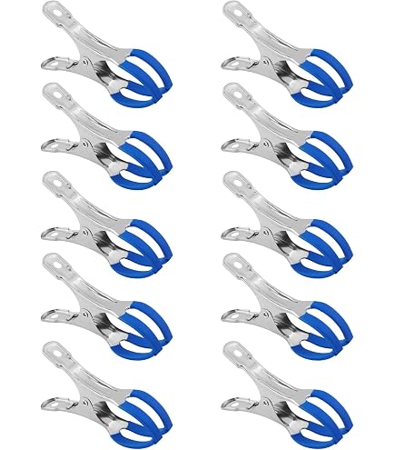 24 Stück Poolabdeckungs-Clips Für Stahlwandpool – Winddichte Federklemmen, 10,9 Cm, Einfach Zu Montieren