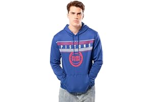 Unk NBA NBA Midtown-Felpa con Cappuccio in Pile da Uomo, Colore: Nero