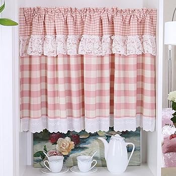 Gardinen Rottger Scheibengardine Weiss Blume In Rosa Braun Mit Scherli Muster Sidra Hospital