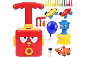 WolinTek Auto di Lancio a Palloncino, Palloncino Giocattolo per Auto, Auto Alimentata a Palloncino Auto a Palloncino a Inerzia Giocattolo Regalo di Giocattoli Educativi per Bambini (C)