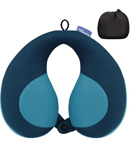 INFANZIA Cuscino per collo da viaggio per bambini, per evitare che la testa cada in avanti, supporta comodamente la testa, il collo e il mento – Regalo per bambini/bambini/bambini, rosso