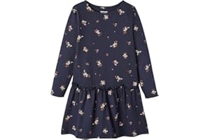 VERTBAUDET Robe imprimée Fille Manches Longues