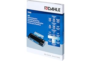 Dahle Bürotechnik plastification Pochette A4 Dahle 71143, 125 microns, 216 x 303 mm, 100 pièces