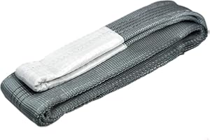 PONSA 4t-2m. Élingue Plate Double Bande avec Boucles, 4000 kg - 2 métres. 030121002117.