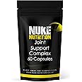 Nuke Nutrition High Strength Glucosamine with Chondroitin - Pure Joint Supplements Complex for Men & Women to Support Bones - 60 Capsules