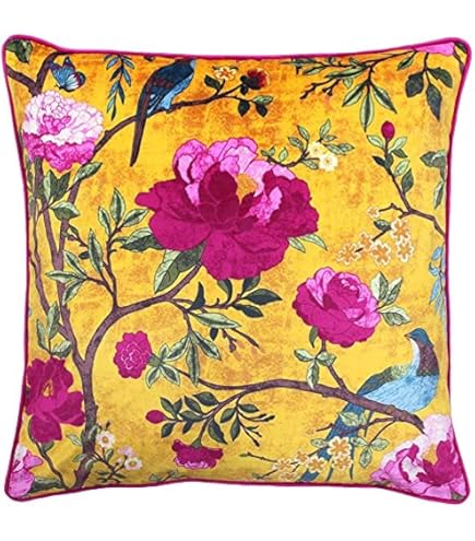 Fodere Per Cuscino Quadrate 40x40 Cm In Cotone Kantha - Set Da 2 Pezzi, Colore Turchese, Artigianato Tradizionale Indiano