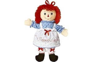 Aurora Raggedy Ann - Muñeca de trapo (40,6 cm)