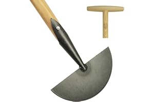 DeWit Rasenkantenstecher mit praktischem T-Griff 99 cm aus Borstahl I Profi Garten-Zubehör zum Stechen von Rasenkanten I Rasenkantenschneider in Bester Qualität I Garden Tools – Made in Holland