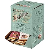 Amatller Box of Mini Chocolate Assortment 5 gr. 4 Varieties - 100 oz