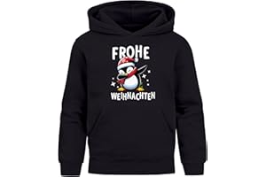MoonWorks® Kinder Hoodie Weihnachten Pullover Weihnachtsmotive lustige Geschenk Weihnachtsoutfit Mädchen Jungen