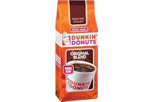 DUNKIN' DONUTS Dunkin Donuts Original Blend Whole Bean Medium Roast Coffee 340 g (Dunkin Donuts oryginalna mieszanka całych ziaren średnio palonej kawy)
