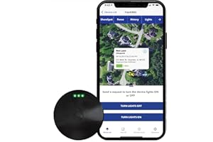 LandAirSea 54 GPS Tracker, USA Manufactured, Waterproof Magnet Mount. Full Global Coverage. 4G LTE Real-Time Tracking for Vehicle, Asset, Fleet, Elderly and More. Subscription is Required, Black