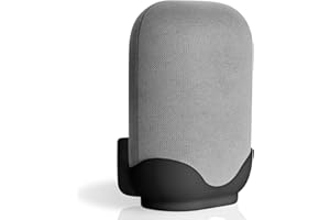 honecumi Supporto da parete per Google Nest Audio | Google Nest Audio Supporto per altoparlante da scrivania | Supporto da parete per Google Nest Assistente vocale - Elegante nero