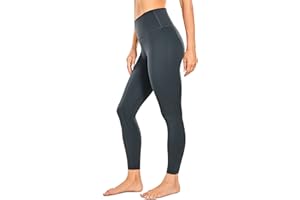 CRZ YOGA Mujer Deportivos Leggings Mallas Fitness Pantalones de Cintura Alta -63cm