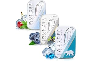 WUNDER ZAHNSTOCHER Wonder Toothpicks - In 3 Refreshing Flavors FRESH PACK - Flavoured Toothpicks - Gum Substitute - Stop Nail Biting - Fresh Breath with Flavoured Toothpicks