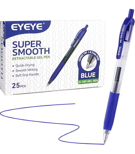 Pilot G207 Kugelschreiber – 20 Stück, Einziehbar, 0,7 Mm Strichstärke, Blau, Mit Gel-Tinte