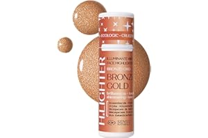 Senso Naturale Highlighter Stick de Visage Solide et Nourrissant pour Contours, Bâton de Contour avec Beurre de Karité, Murumuru, Cacao et Huiles Végétales Précieuses, 100% Naturel et Végétalien