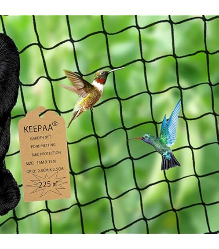 Ratstone Vogel- Und Katzennetz  7,5 M X 7,5 M  - Für Obstbäume, 25 Mm Extra Stark Wiederverwendbar 92860927