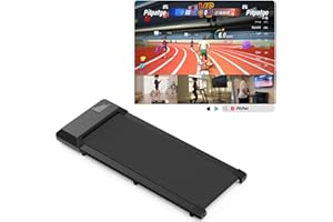 Superun Raceable Tapis Roulant Elettrico adatto per Dispositivi indossabili, Walking Pad con capacità massima di 136 kg con controllo APP, Treadmill con lezioni di allenamento, 2,5 CV Motore