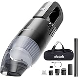 Absob Aspirabriciole Senza Fili Mini portatile Ultralight Aspirapolvere Auto Hoover Potente Aspira Briciole Elettrico senza f