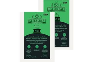 Keltercraft K03 Ciderjäst [2x 10g: för 50L cider] torrjäst vinjäst ren jäst