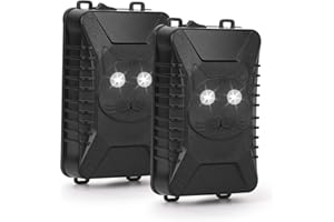 Gugxiom Under Hood Pest Repeller,Vehicle Rodent Repeller with 3 Power Supply Modes,Ultrasonic Pest Repeller for Cars,the Garage,the Attic (1)