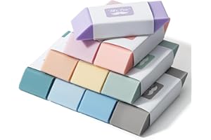 Mr. Pen- Erasers, 10 Pack, Pencil Eraser, Morandi Colors, Erasers for Pencils, Back to School Supplies