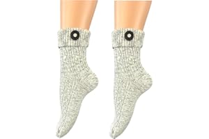 BF Souvenirs Modne skarpety do stroju ludowego dla kobiet i mężczyzn, w nowoczesnym stylu dworkowym, z guzikiem z rogu jelenia – ręcznie obszyty szew