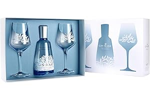 GINMARE Gin Mare Mediterranean Gin 70cl - Special pack con due bicchieri 42,7% vol.