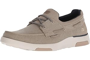 Skechers Boat, Bellinger-Garmo Oxford-Zapato para Hombre