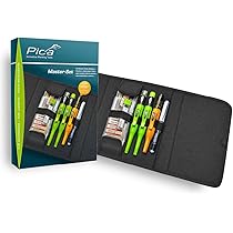 Marker Pica Master Belt Gürteltasche mit Tieflochmarker & Permanentmarker, Leuchtstift