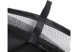 EJOYOUS Universal Stroller Storage Basket, Under Stroller Organizer Bag Pram Under Basket, Shopping Basket Pram Pushchair Bag Bottom for Storing Baby Product, 11.8 x 11.8 x 3.9 Inch