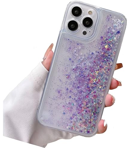 IMEIKONST Glitzer-Handyhülle Mit Flüssig-Treibsand-Effekt Für IPhone 16 Plus – Stoßfest & Klar