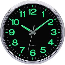 Orologio Da Parete Moderno VIVILINEN Con Termometro E Igrometro - 30cm Silenzioso A Batteria - Foto 4