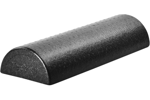 Yes4All halvskumrulle EPP – ultralätt hög densitet halv EPP muskelrulle 45/60 cm lång för rygg, ben, träning, gym, pilates, fitness, yoga