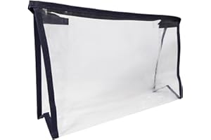 DENTAL AESTHETICS 2 x przezroczysta kosmetyczka ~ Kosmetyki PVC Płyny podróżne Przezroczyste, Jasne, L