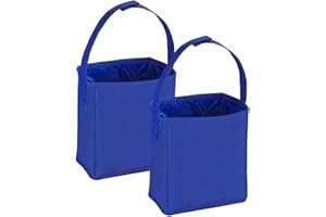 Laundry Mate 2X Hanging Peg Bag for Washing Line with Shoulder Strap Hanger Durable Waterproof Weather Resistant Oxford 600D Fabric Laundry Clothes Peg Bag Ideal for Indoor & Outdoor