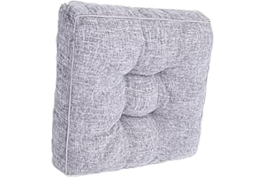 uyeoco Cojines para Sillas de Jardin, 50x50cm/45x45cm/40x40cm Cojín Asiento Comedor, for Decorativo Cocina Oficina Exterior terraza(D2,1PCS_50X50CM)